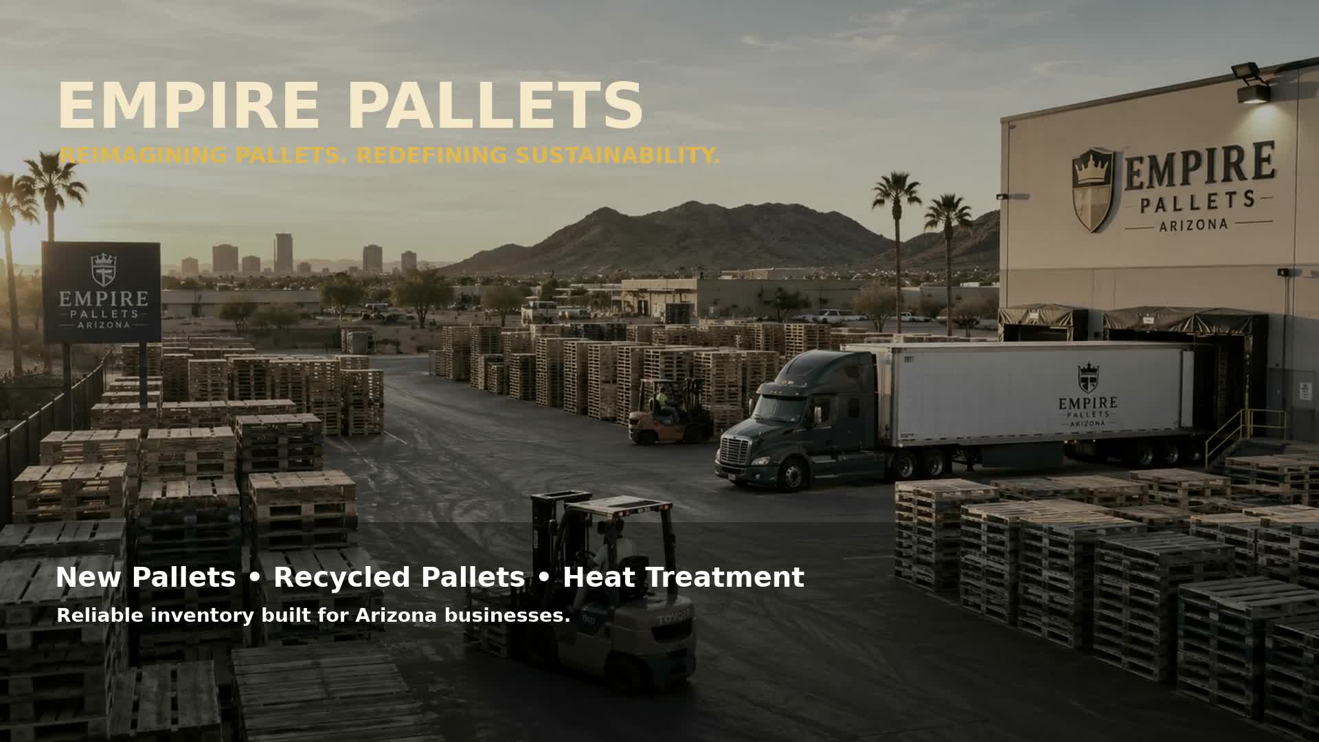 Empire Pallets production app preview